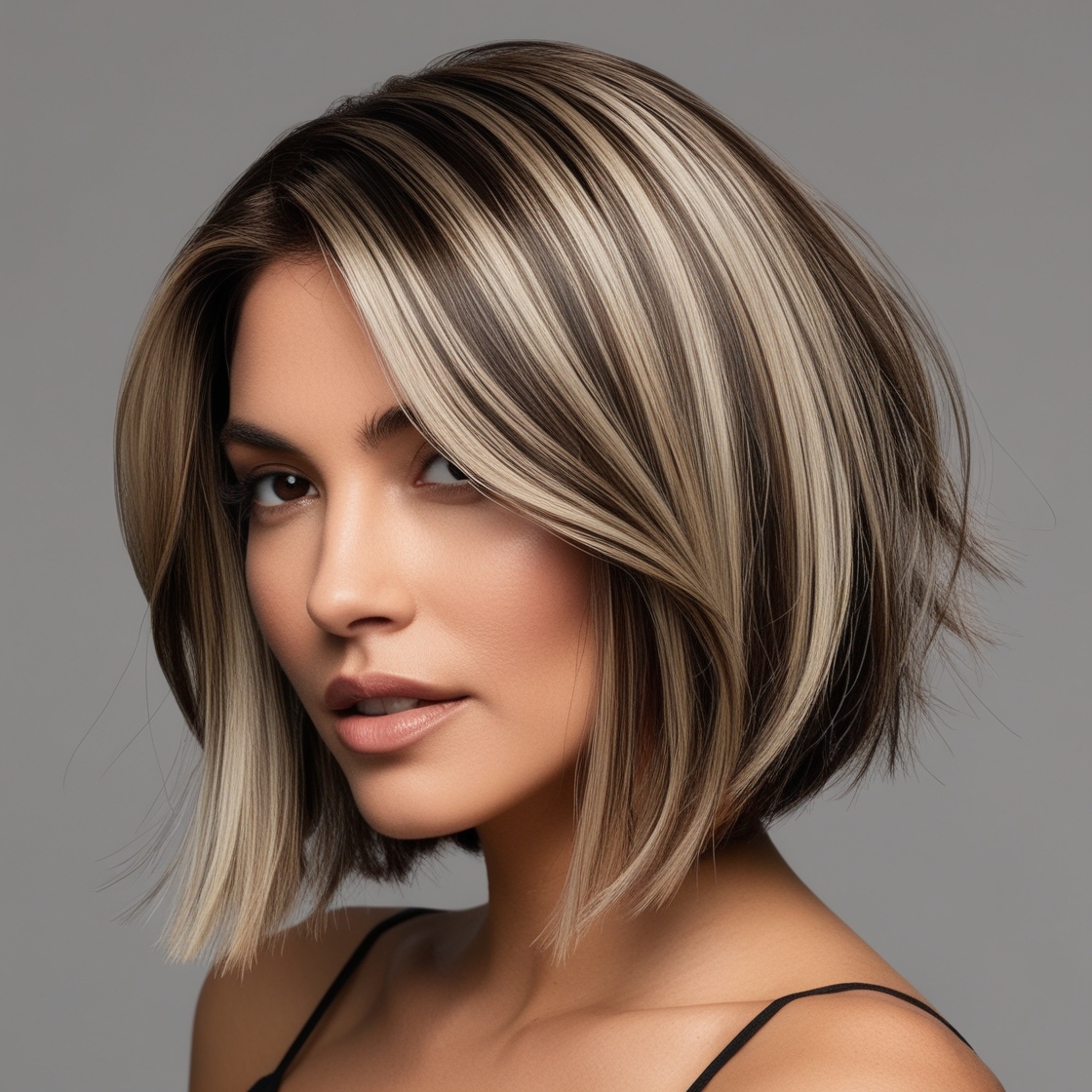 Cabelo liso loiro​