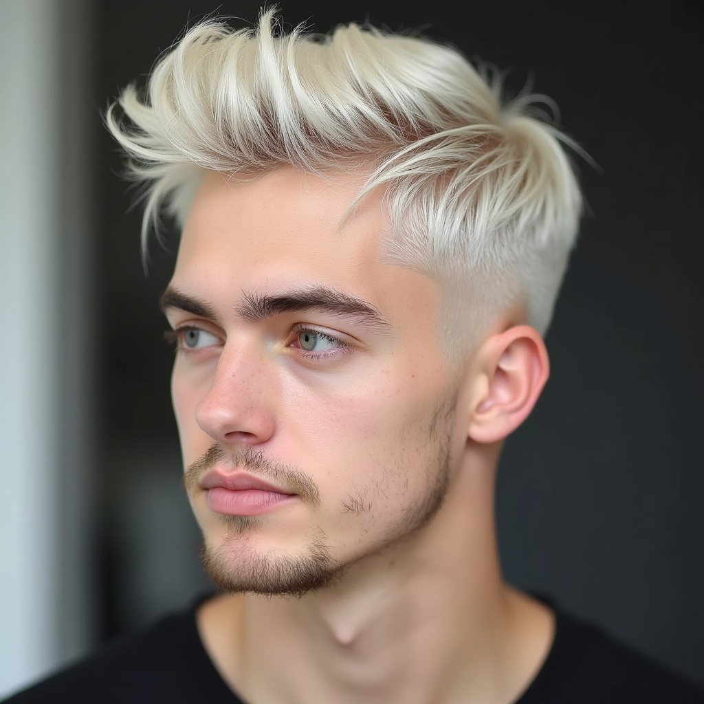 Cabelo loiro masculino